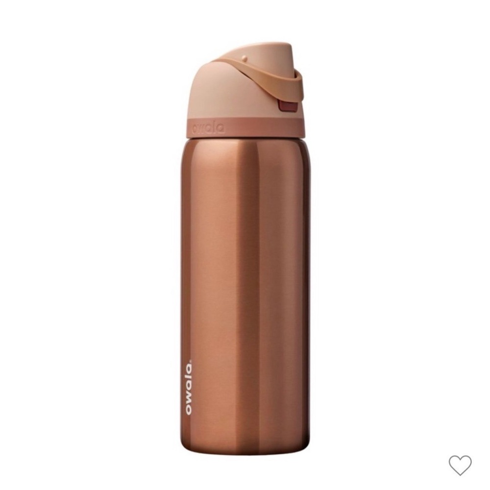 Owala 32 oz Stainless Steel Bottle Special Edition Metallic Rose Gold NEW W/ TAG